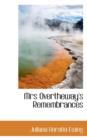 Mrs Overtheway's Remembrances - Book