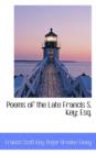 Poems of the Late Francis S. Key : Esq. - Book
