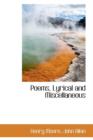 Poems, Lyrical and Miscellaneous - Book