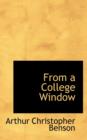 From a College Window - Book