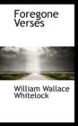 Foregone Verses - Book