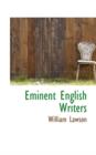 Eminent English Writers - Book