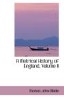 A Metrical History of England, Volume II - Book