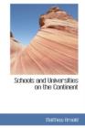 Schools and Universities on the Continent - Book