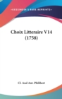 Choix Litteraire V14 (1758) - Book