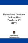 Demosthenis Orationes De Republica Duodecim V2 (1755) - Book