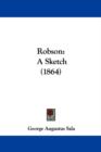Robson : A Sketch (1864) - Book