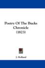 Poetry Of The Bucks Chronicle (1823) - Book