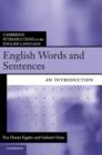 English Words and Sentences : An Introduction - Book