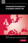 Unexpected Circumstances in European Contract Law - Book