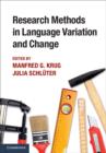 Research Methods in Language Variation and Change - Book