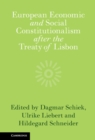 European Economic and Social Constitutionalism after the Treaty of Lisbon - Book