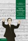 The Musical Work of Nadia Boulanger : Performing Past and Future between the Wars - Book