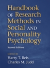 Handbook of Research Methods in Social and Personality Psychology - Book