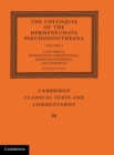 The Colloquia of the Hermeneumata Pseudodositheana - Book