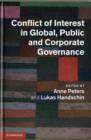 Conflict of Interest in Global, Public and Corporate Governance - Book
