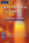 Heritage Edition Prayer Book and Bible, Black Calf Split Leather, CPKJ424 - Book