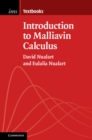 Introduction to Malliavin Calculus - Book