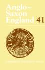 Anglo-Saxon England: Volume 41 - Book