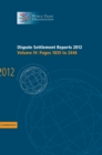 Dispute Settlement Reports 2012: Volume 4, Pages 1835-2446 - Book