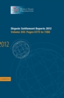 Dispute Settlement Reports 2012: Volume 13, Pages 6773-7260 - Book