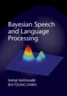 Bayesian Speech and Language Processing - Book