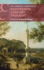 The Cambridge Companion to Eighteenth-Century Thought - Book
