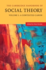 The Cambridge Handbook of Social Theory - Book