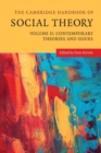 The Cambridge Handbook of Social Theory - Book