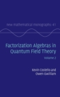 Factorization Algebras in Quantum Field Theory: Volume 2 - Book