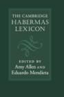 The Cambridge Habermas Lexicon - Book