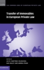 Transfer of Immovables in European Private Law - Book
