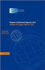 Dispute Settlement Reports 2015: Volume 3, Pages 1269-1722 - Book