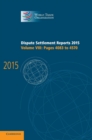 Dispute Settlement Reports 2015: Volume 8, Pages 4083-4570 - Book