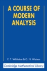Course of Modern Analysis - eBook