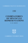 Combinatorics of Minuscule Representations - eBook