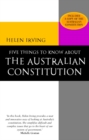 Five Things to Know About the Australian Constitution - eBook