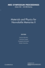 Materials and Physics for Nonvolatile Memories II: Volume 1250 - Book