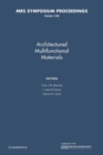 Architectured Multifunctional Materials: Volume 1188 - Book