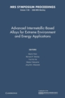 Advanced Intermetallic-Based Alloys for Extreme Environment and Energy Applications: Volume 1128 - Book
