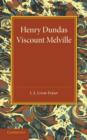 Henry Dundas Viscount Melville - Book