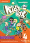 Kid's Box American English Level 4 Flashcards (Pack of 103) - Book