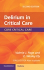 Delirium in Critical Care - Book