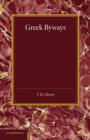 Greek Byways - Book