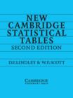 New Cambridge Statistical Tables - eBook