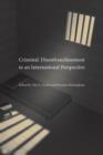 Criminal Disenfranchisement in an International Perspective - Book