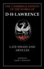 D. H. Lawrence: Late Essays and Articles - Book