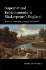 Supernatural Environments in Shakespeare's England : Spaces of Demonism, Divinity, and Drama - Book