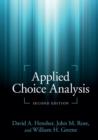 Applied Choice Analysis - Book