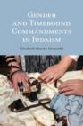 Gender and Timebound Commandments in Judaism - Book